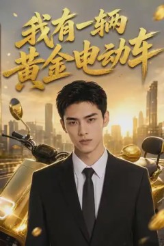 我有一辆黄金电动车